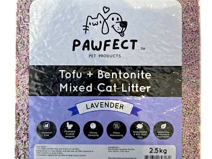 Pawfect - Bentonite & Tofu Mixed Cat Litter