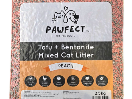 Pawfect - Bentonite & Tofu Mixed Cat Litter