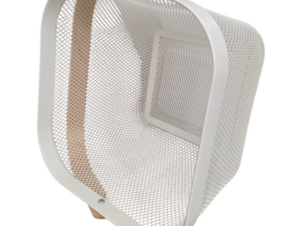 Mesh Storage Basket with Wooden Handle - Square
