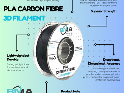 BMA PLA Carbon Fibre Filament