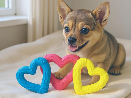 Pawfect Chew Toys - Heart Ring