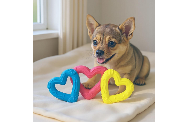 Pawfect Chew Toys - Heart Ring