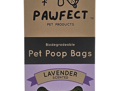 Pawfect - Biodegradeable Poop Bags Roll - Lavender Scented