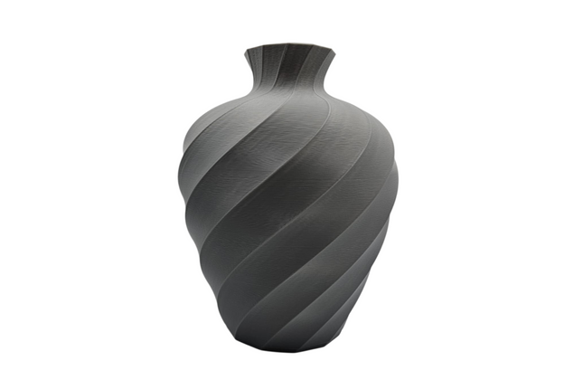Twirl Vase - 3D Printed