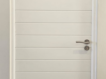 Male and Female Modern Bathroom Sign Set - 3D