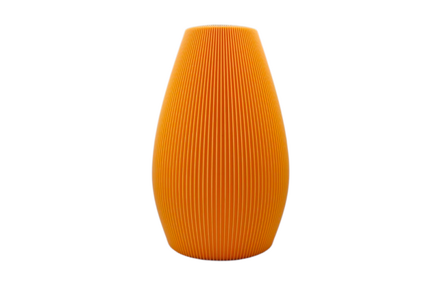 Ribbed Vase