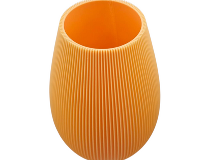 Ribbed Vase