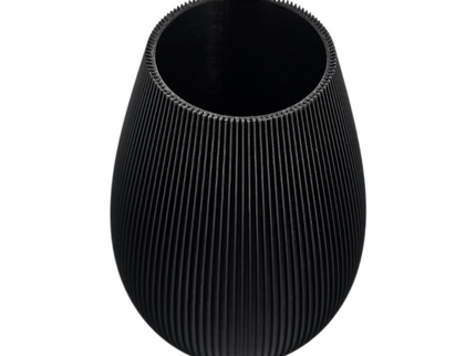 Ribbed Vase