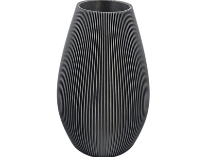 Ribbed Vase