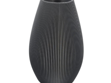 Ribbed Vase