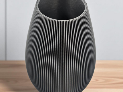 Ribbed Vase