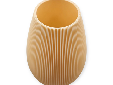 Ribbed Vase