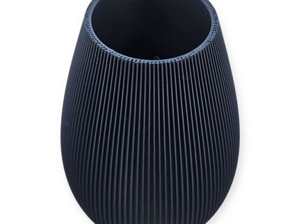 Ribbed Vase