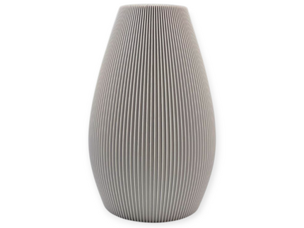 Ribbed Vase
