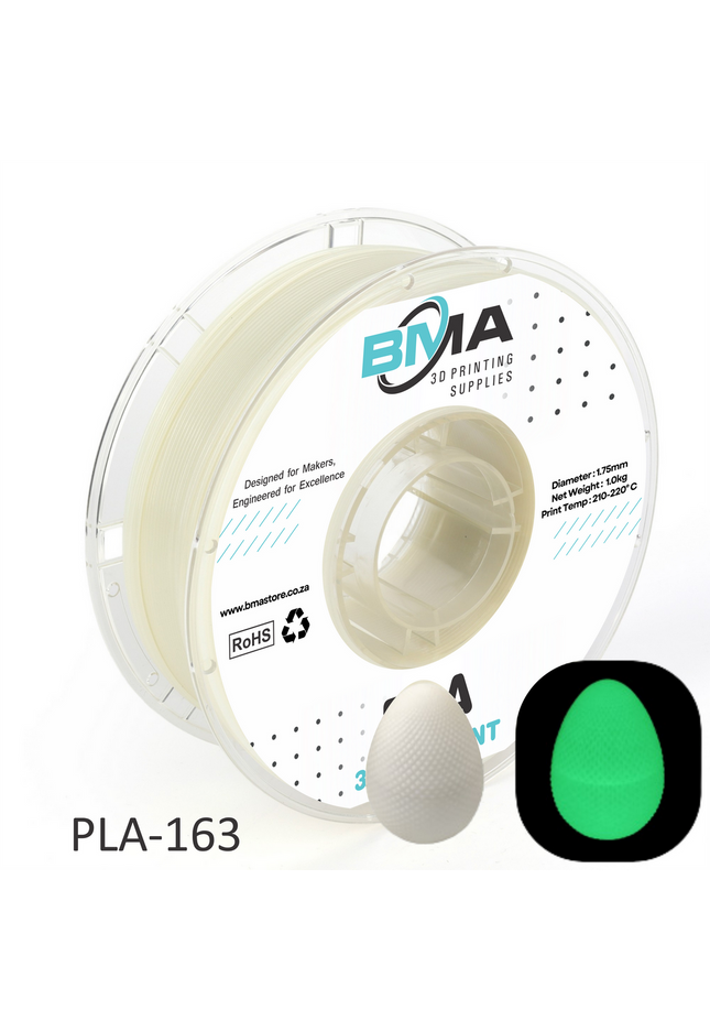 BMA PLA Luminous ( Glow in the Dark)