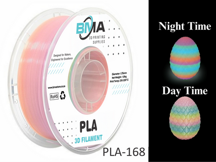 BMA PLA Luminous ( Glow in the Dark)