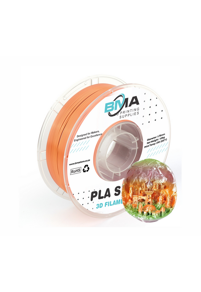 BMA PLA Silk Rainbow Filament