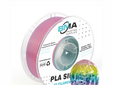 BMA PLA Silk Rainbow Filament