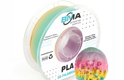 BMA PLA Matte Rainbow Filament