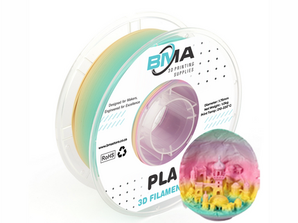BMA PLA Matte Rainbow Filament