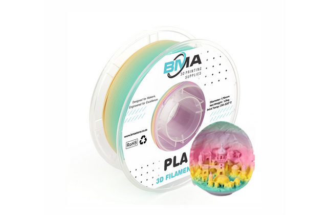 BMA PLA Matte Rainbow Filament