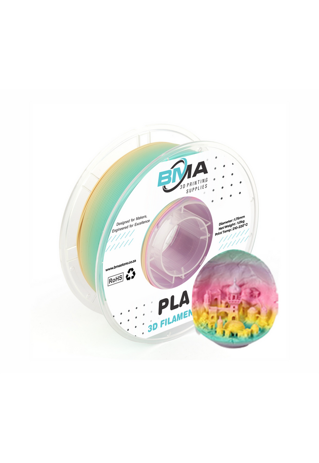 BMA PLA Matte Rainbow Filament