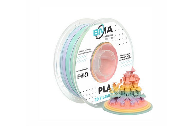 BMA PLA Matte Rainbow Filament