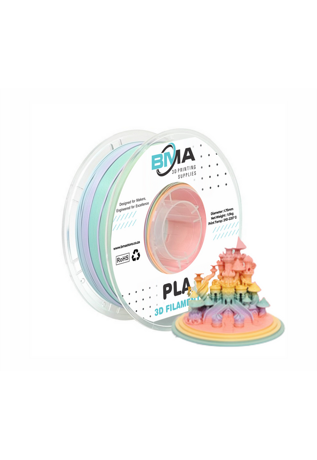 BMA PLA Matte Rainbow Filament