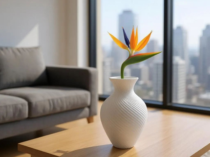Spiral Vase - 3D Printed